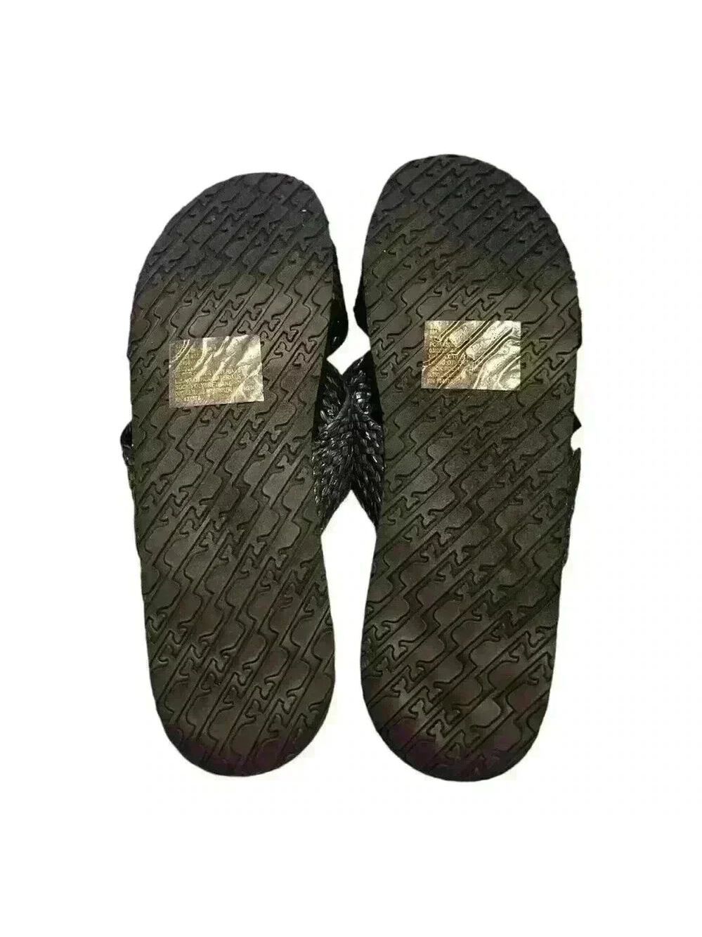 Vineyard Vines Jute Strap Pool Slide. Women’s Size 9, NEW WITH TAGS - Picture 3 of 4